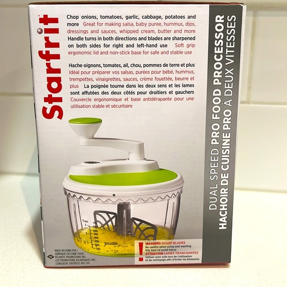 STARFRIT Dual Speed Pro Food Processor NIB (new in box, never opened) $30 - Picture 2 of 6